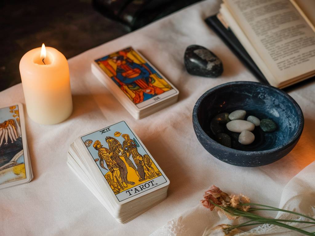 "Les rituels de préparation avant un tirage de tarot pour des résultats plus clairs"