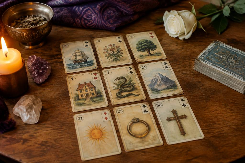 Voyance Corse Lenormand : comprendre le tirage et interpréter ses cartes